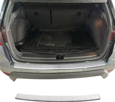 Image de Protection Seuil de Pare-chocs Arriére Pour Seat Arona 2017-2021 Brossé Inox