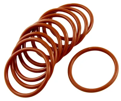 Silikon O-Ring Dichtung 34x40x3mm, 10 Stück