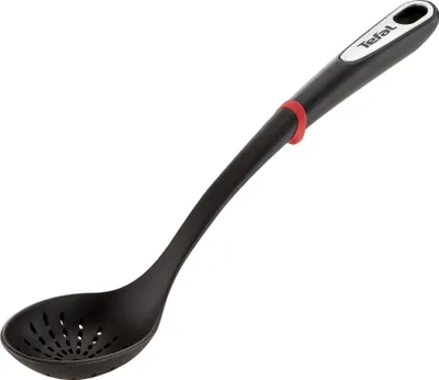 Immagine prodotto di TEFAL K20603 Cucchiaio per verdure Ingenio 40 cm K20603, termoplastico, nero, 220 °C, gomma termoplastica (TPR), Cina, 73,6 mm