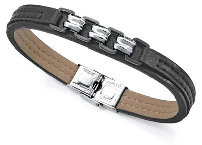 Immagine prodotto di Elegante bracciale in pelle da uomo Magnum 15151P01010