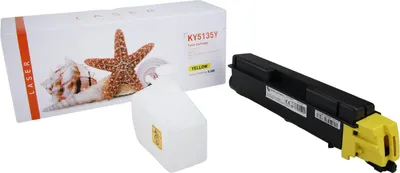 Produktbild von yellow Toner 3.5-TK5135Y kompatibel mit Kyocera TK-5135Y [ 1T02PAANL0 ]  Seiten: 5.000