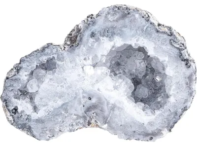 Image de Druse de quartz naturel, géode cristalline, pierre brute, forme irrégulière, pierre de guérison pour le Feng Shui, décoration pour la maison et le jardin, taille 6,5-12 cm