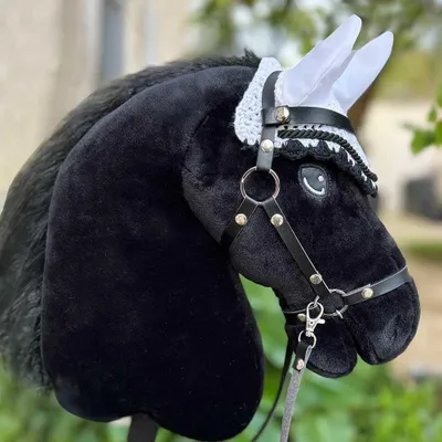 Image de Bonnet blanc pour hobby horse