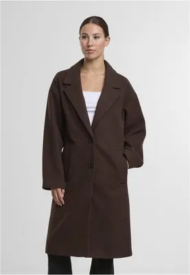 Obrázok produktu pre Dámsky dlhý kabát Urban Classics Oversized Warmbrown - 3XL