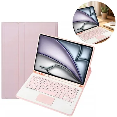Immagine prodotto di Custodia e tastiera con touchpad per iPad Air 11 pollici M3 2025, Air 11 pollici M2 2024 (7a generazione), 6a generazione