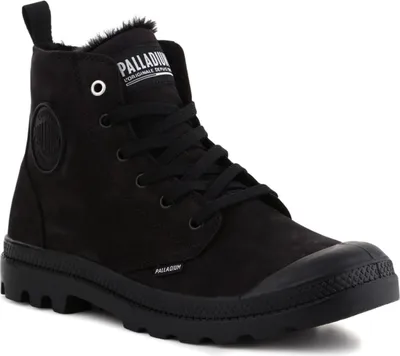 Produktbild von Palladium Pampa Hi Zip Wl All Black Größe EU 46