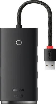 Obrázek produktu pro Baseus WKQX030101, USB 3.2 Gen 1 (3.1 Gen 1) Type-A, USB 3.2 Gen 1 (3.1 Gen 1) Type-A, 5000 Mbit/s, Černá, ABS (akrylonitril-butadien-styren), 1 m