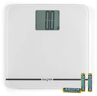 Produktbild von Salter 9075 WH3R Elektronische Personenwaage, max. 250 kg Tragkraft, LCD-Infodisplay
