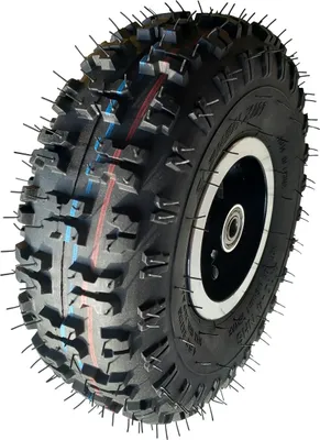 Obrázek produktu pro Kompletní kolo Dětská čtyřkolka Pneumatika pro čtyřkolku Náhradní pneumatika 4.10-4 Dětská čtyřkolka ATV