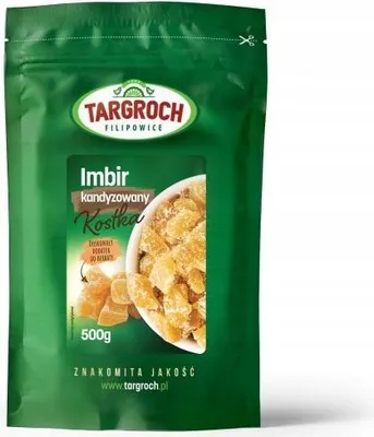 Obrázek produktu pro Targroch kandované kostičky zázvoru 500 g