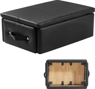 Produktbild von Reformer Pilates Box - Zubehör für Übungen - Pilates Gerät Schwarz - Für Fitness und Training