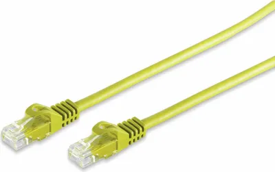 Immagine prodotto di Cavo patch RJ45 CAT 7 cavo grezzo U/UTP, giallo, 30 m