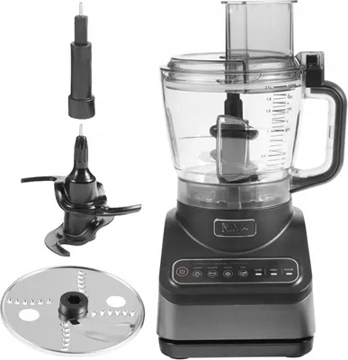 Produktbild von Küchenmaschine Ninja Mixer 850W Schwarz Stahl 2.1L Mixen Reiben Turbo
