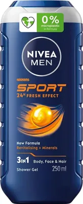 Image de Nivea, Men Sport, Gel douche, 250 ml