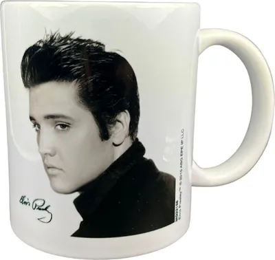 Produktbild von Elvis Presley Portrait Kaffeebecher