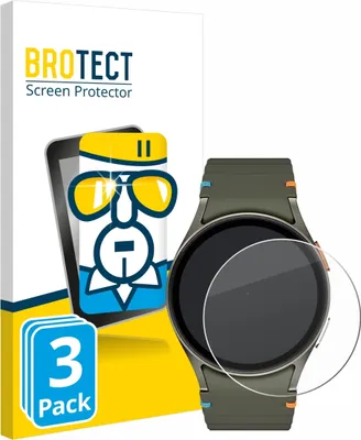 Produktbild von 3x BROTECT Schutzglas für Samsung Galaxy Watch 6 / 7 / 8 (40 mm) Displayschutz 9H Glas klar transparent