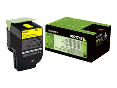 Zdjęcie produktu dla Lexmark 80C2XYE, 4000 stron(y), Żółty, 1 szt.