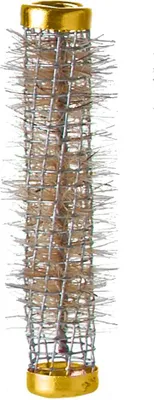 Produktbild von Comair Drahtwickler gold 13mm mit Borsten Länge 63mm, 12er Wire curle