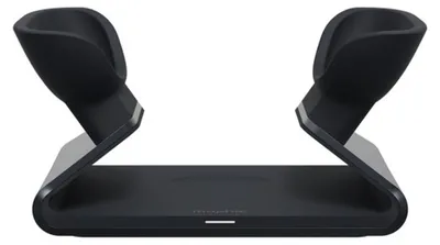 Produktbild von mophie 401316655, Drinnen, USB, Kabelloses Aufladen, Schwarz