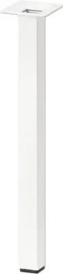 Produktbild von Tarrox Tischbein vierkant 24 x 24 x 500 mm, weiß