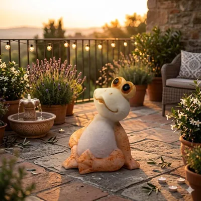 Produktbild von LED Frosch ca. 22 cm - Dekofigur