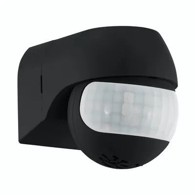 Produktbild von EGLO DETECT ME 1, Bewegungssensor, Schwarz, Kunststoff, IP44, Schwarz, Bewegungssensor
