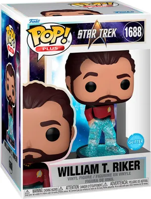 Obrázok produktu pre Funko Pop! William T. Riker - Figurki winylowe Plus Star Trek, premium edycja