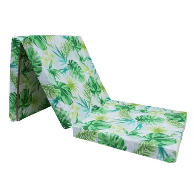 Image de Matelas pliable 195x65x8 cm - B005, 3 segments, de voyage, pratique, confortable