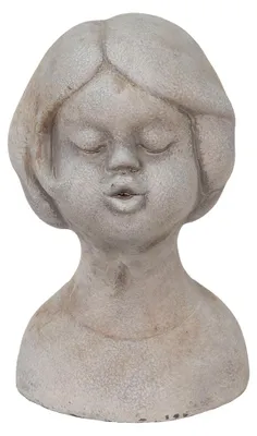Immagine prodotto di Clayre & Eef Busto Ragazza 11x10x18 cm Pietra Beige