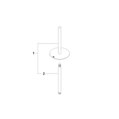 Produktbild von Dornbracht Bürstengriff, 311mm, 90209750501-47