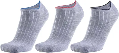 Produktbild von Replay C100631 | In Liner Ultralight Socks (3 Pair Banderole) 35/38 bis 43/46 - Farbe: Grey Melange - Größe: 43/46