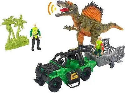 Produktbild von Dinosaurier + jeep set