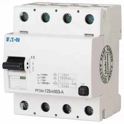 Image de PFIM-100/4/03 100A/300MA/AC Disjoncteur différentiel 100A 4P 4M 300MA AC 10KA
