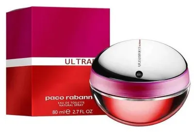 Image de Paco Rabanne Ultrared Women Eau de Parfum pour femme 80 ml