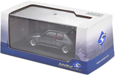 Produktbild von Solido Modellauto Maßstab 1:43 Peugeot 205 Dimma Rallye grau 1989 S4310804