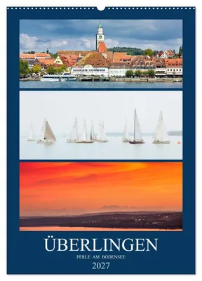 Produktbild von Überlingen Perle am Bodensee (Wandkalender 2027 DIN A2 hoch), CALVENDO Monatskalender