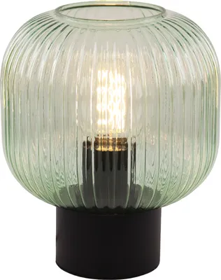 Produktbild von Olucia - CHARLOIS - Tischlampe - Grün / Schwarz