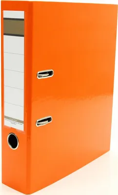 Produktbild von Livepac Caribic Glanz-Ordner / DIN A4 / 75mm breit / Farbe: orange