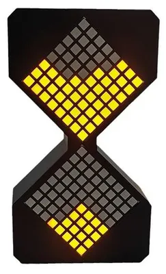 Produktbild von Sanduhren Elektronische Sanduhr Timer LED, 1–30 Min einstellbar, Kinder Lernuhr, wiederaufladbar, Schreibtisch Timer mit Licht & Sensor
