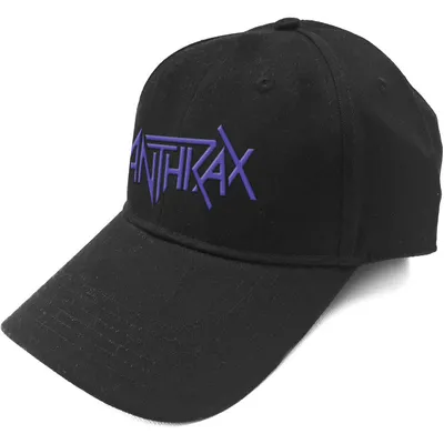 Produktbild von Anthrax - Logo Herren Baseball Cap - Schwarz