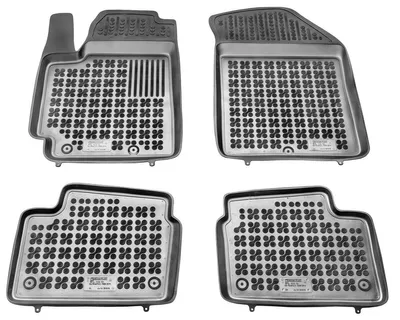 Produktbild von REZAW PLAST Fußmatten Set Gummi für KIA PICANTO (TA) Vorne+Hinten