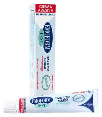 Immagine prodotto di Emoform Dent Crema Adesiva Per Protesi Dentale 45 G