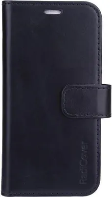 Produktbild von RADICOVER Strahlenschutz-Handyhülle Leder iPhone 13 Mini 2in1 Magnethülle Schwarz RFID