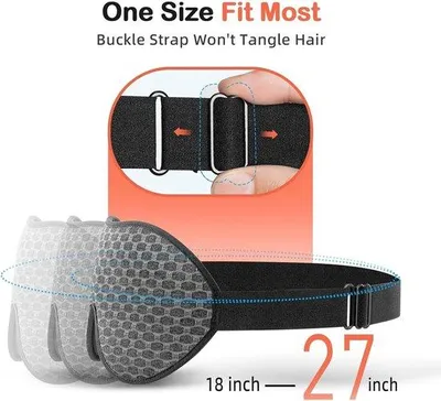 Productafbeelding van Famanu slaapmasker: comfortabel, blokkeert licht - met 3D-contouren