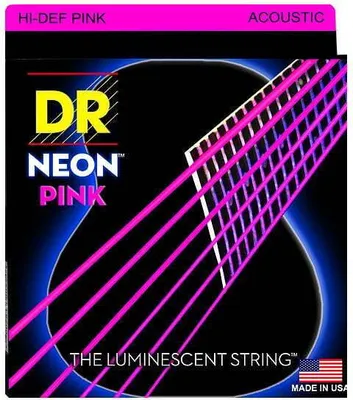 Zdjęcie produktu dla DR Strings NPA-12 HiDef Neon Struny do gitary akustycznej