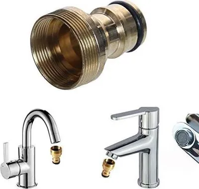 Produktbild von Universeller Küchenarmaturanschluss – Schlauchadapter – Schlauchverbinder – Wasseranschlussadapter für Küchen- und Gartenarmaturen