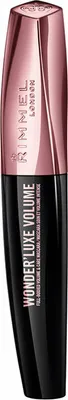 A Rimmel London Wonder'Luxe Volume Mascara in Extra Black.