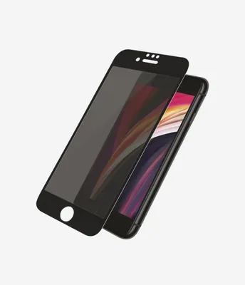 Image de PanzerGlass E2E Privacy pour iPhone 6/7/8/SE 2020/2022, CF, Noir
