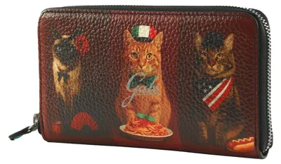 Immagine prodotto di Gabs portafoglio GMONEY17 Wallet Worldwide Cats Red multicolore