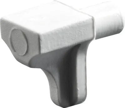 Produktbild von Regalbodenträger Ø 6 mm weiß 20 Stück